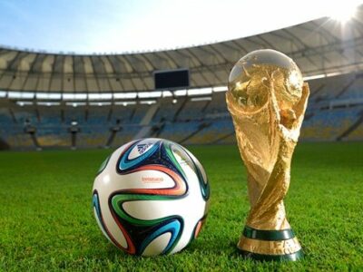 O início da copa do mundo