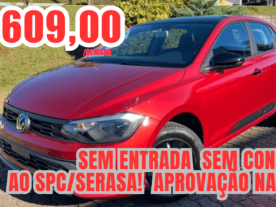 Volkswagen Polo: Parcelas de R$ 609 Sem Entrada e Sem Consulta