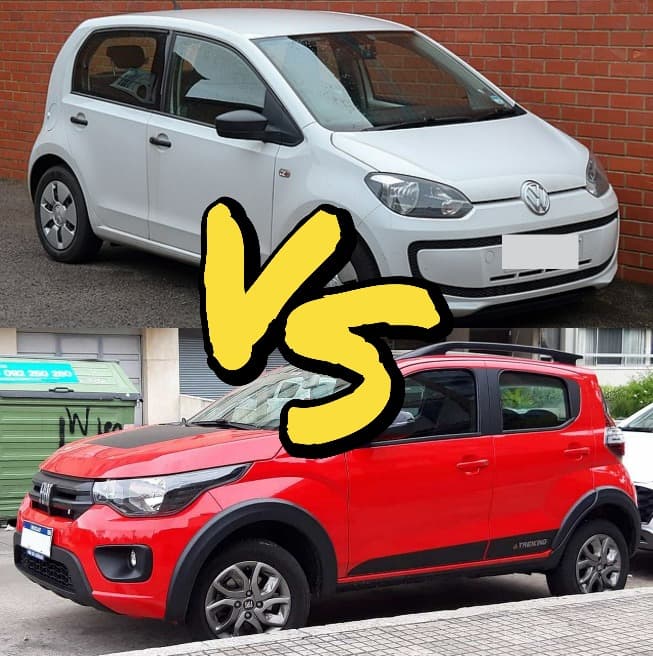 Fiat Mobi vs Volkswagen Up