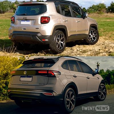 Volkswagen Nivus vs Jeep Renegade