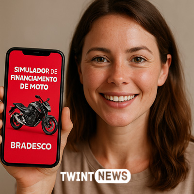 Simulador de financiamento de moto Bradesco