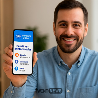 Investir com praticidade usando as Criptomoedas Mercado Pago no aplicativo oficial! Criptomoedas Mercado Pago