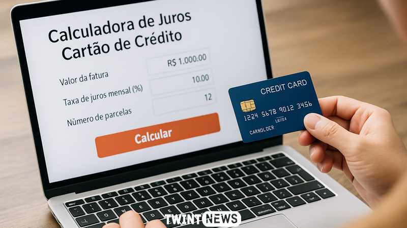 Calcule os juros do cartão de crédito e controle suas dívidas antes que elas aumentem.
