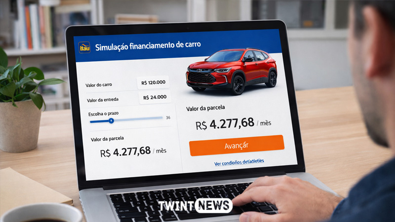 Simulação financiamento de carro Itaú no Brasil em 2026: guia completo para calcular parcelas, juros e evitar erros