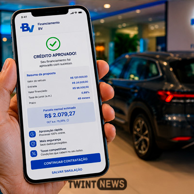 Seu carro novo via financiamento BV online. financiamento BV online